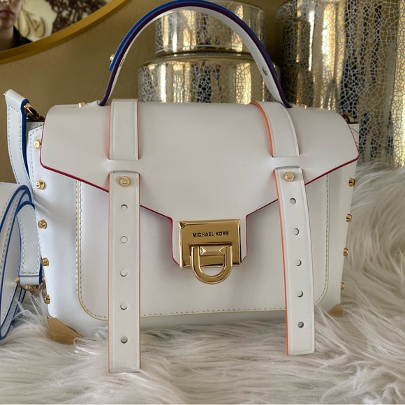 New Michael Kors Manhattan medium school satchel bag - Picture 10 of 17